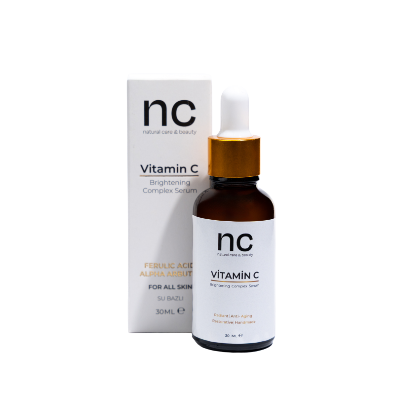 Nc Vitamin  C Su Bazlı Kompleks Serum / Aydınlatıcı & Leke Karşıtı & Yaşlanma Karşıtı & Onarıcı & Işıltı Serumu