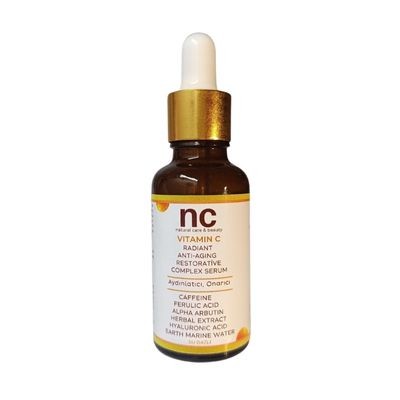 Nc Vitamin  C Su Bazlı Kompleks Serum / Aydınlatıcı & Leke Karşıtı & Yaşlanma Karşıtı & Onarıcı & Işıltı Serumu